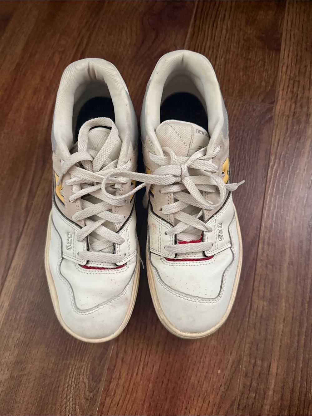 New Balance 550 White Sneakers - Surf